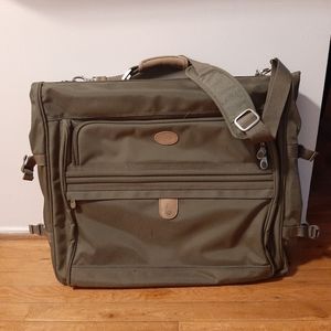 Taupe Suit Bag Luggage